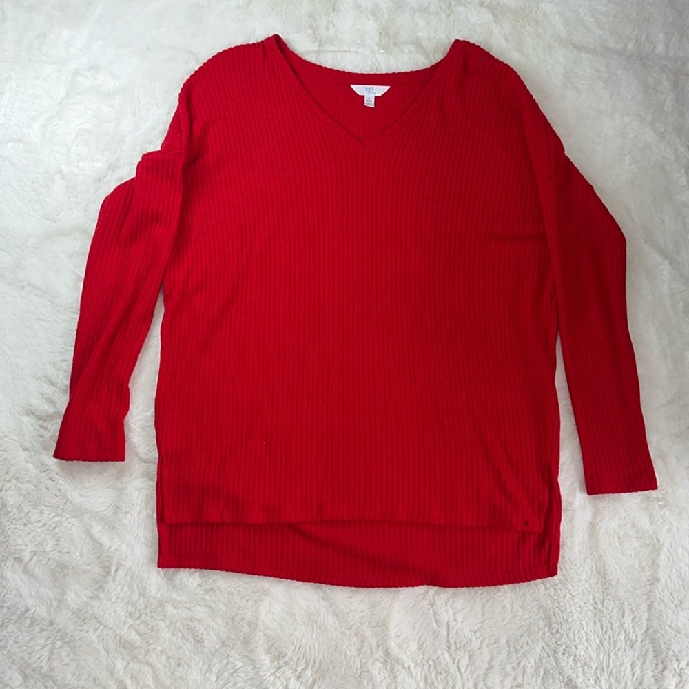 Rib tunic tee